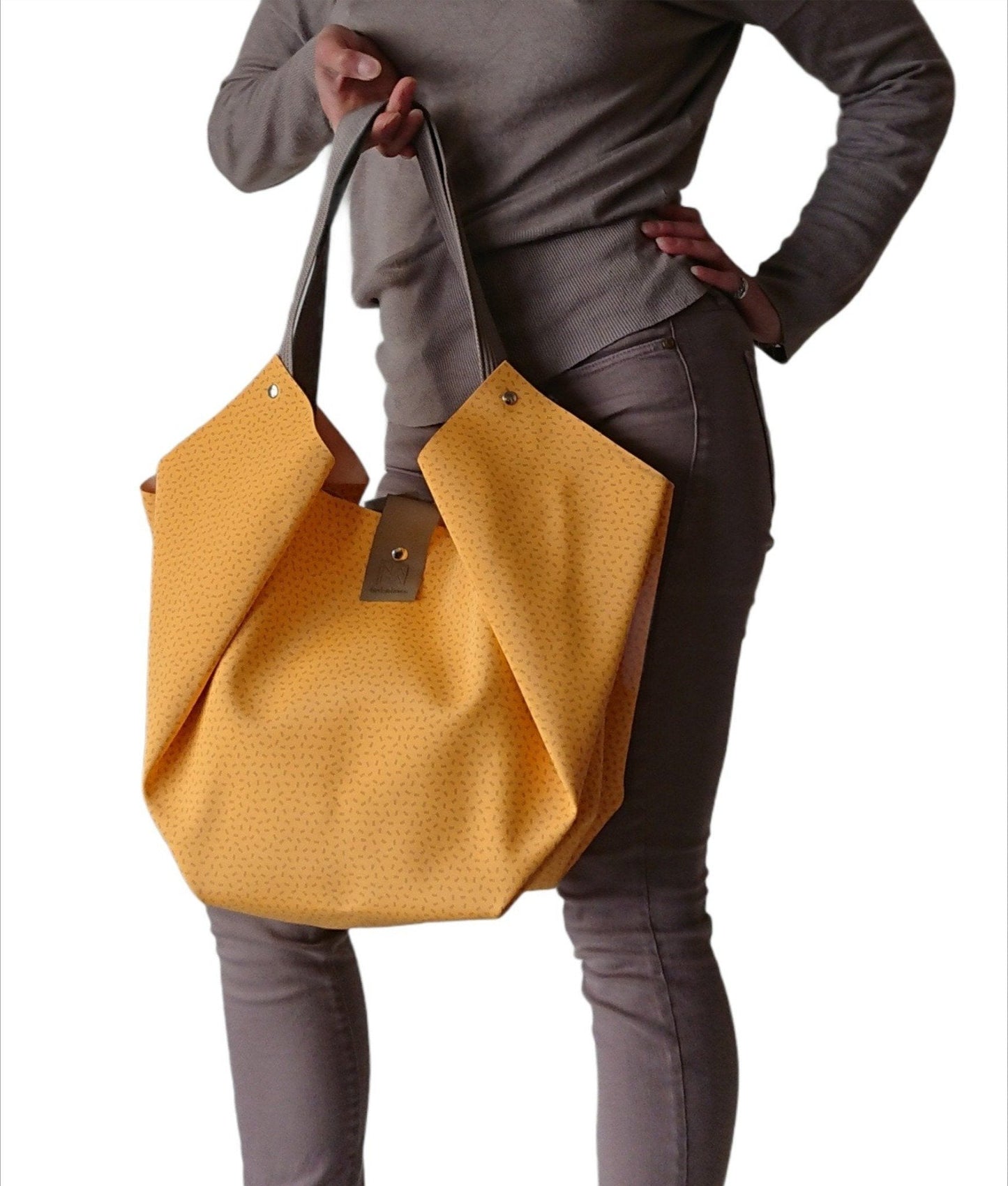 Yellow Tulip Textile Bag Limited Edition