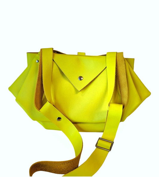 Sac Origami Berlingo Purse Jaune Fluo