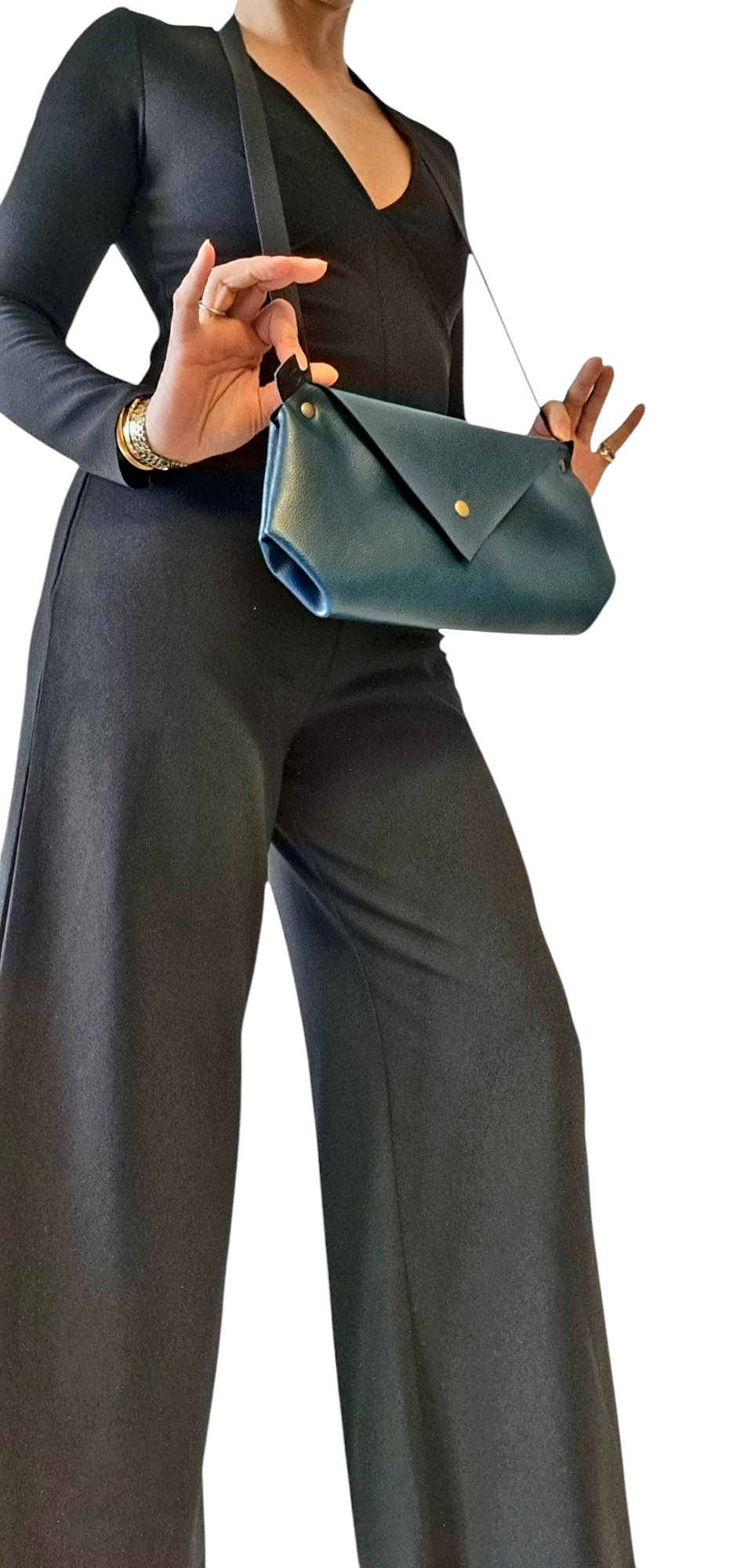 Purse Poch  vert canard