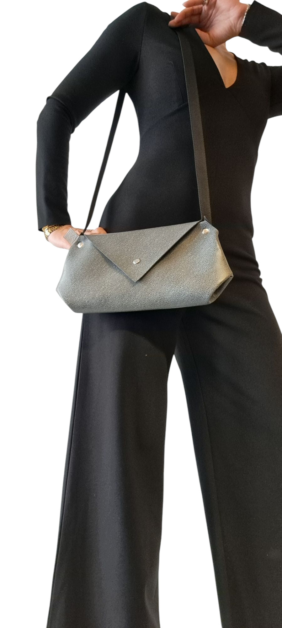 Purse Poch gris Gallucha