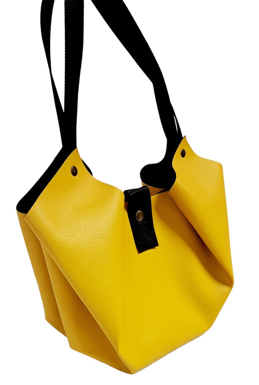 Sac à main Tulip textile jaune
