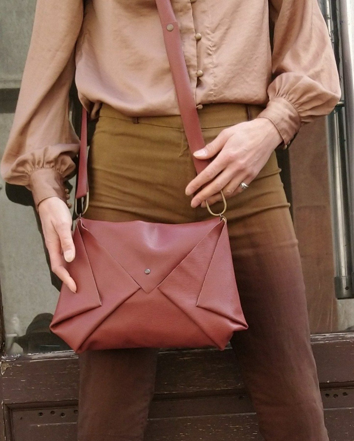 Fancy grain Mail bag
