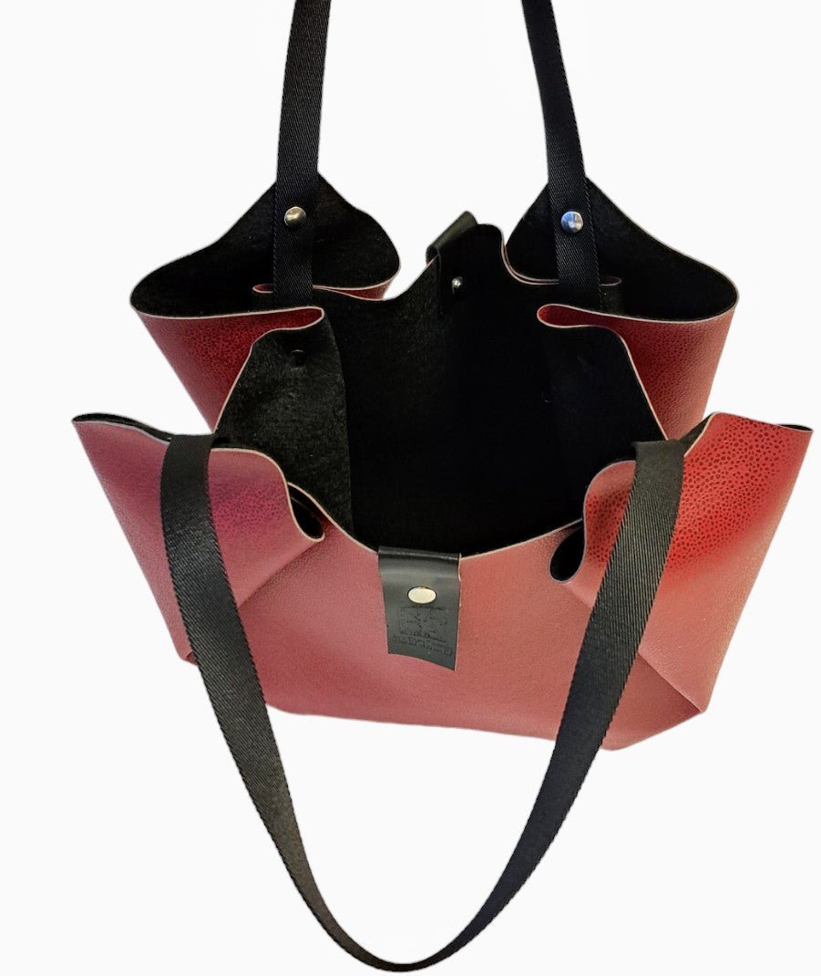Sac à main Tulip rouge bordeaux king