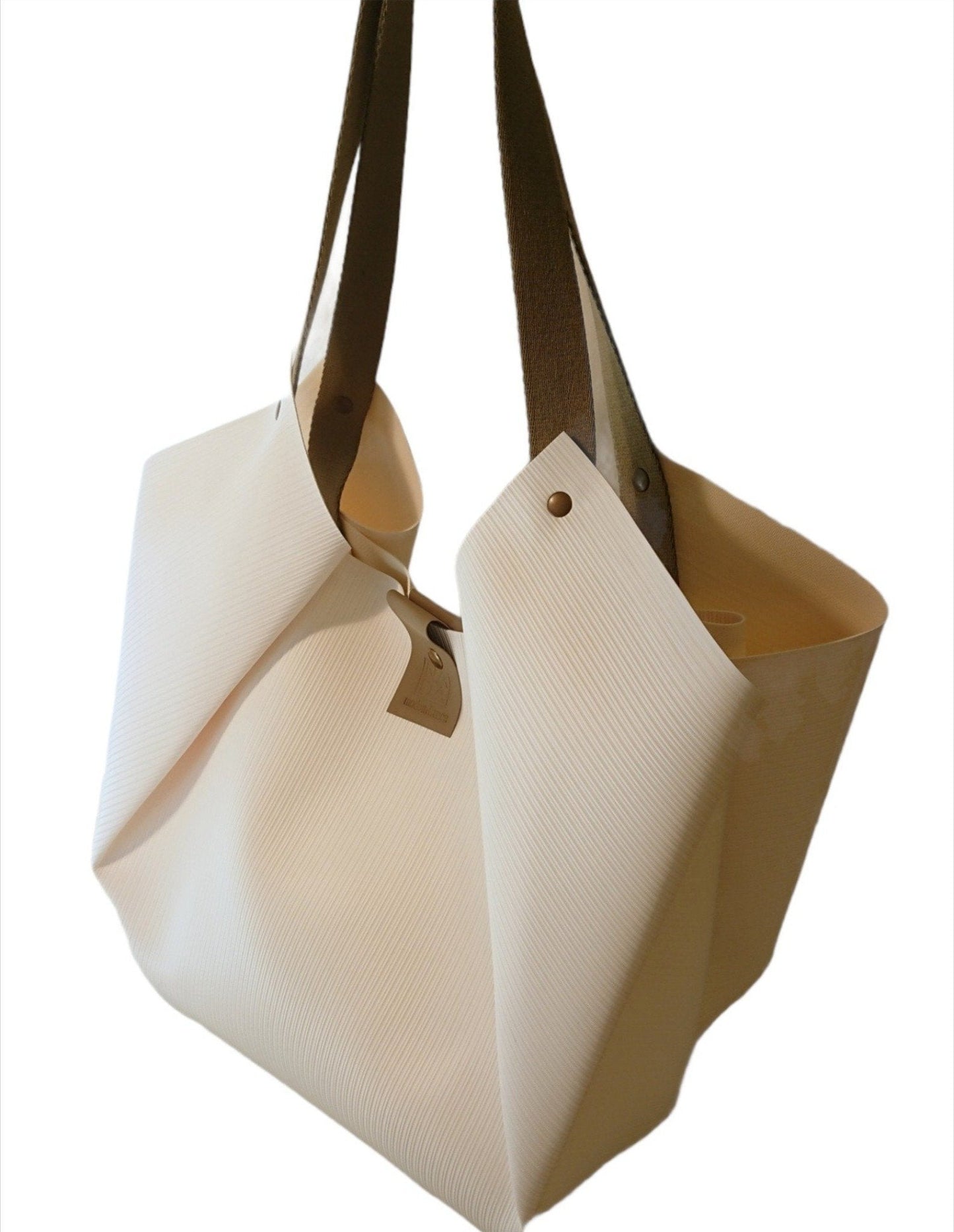 Tulip Textile White Limited Edition Bag