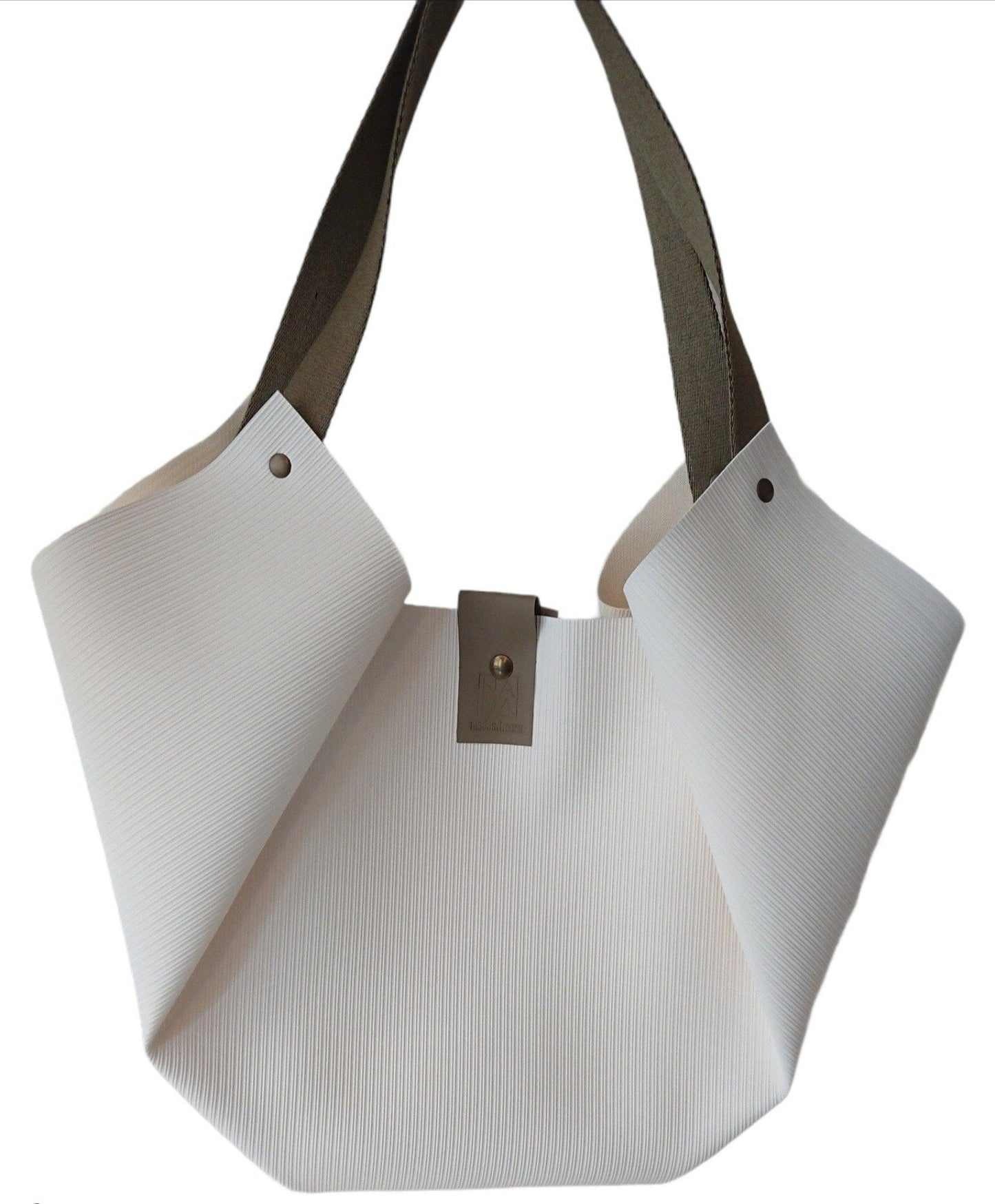 Tulip Textile White Limited Edition Bag