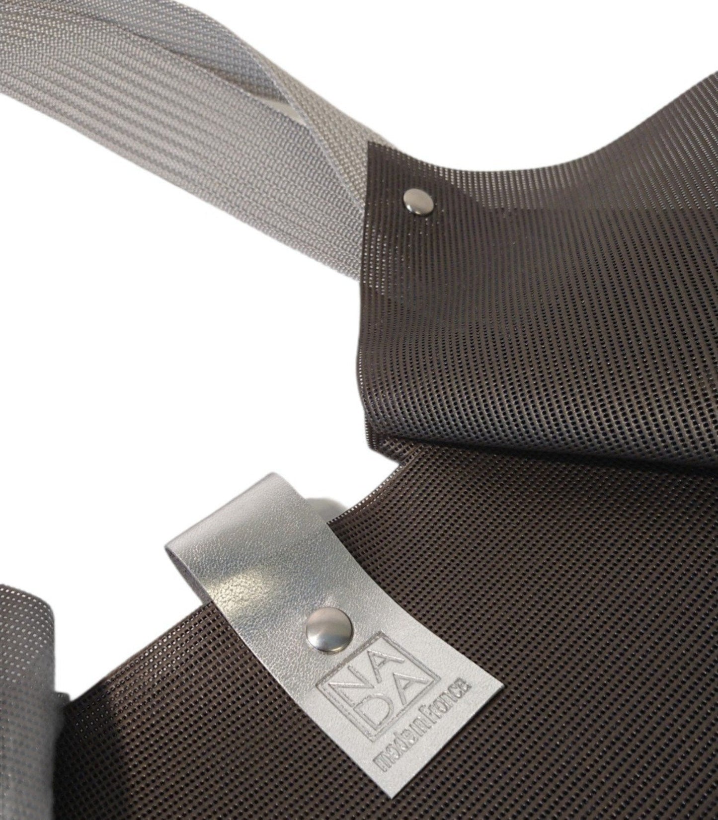 Limited Edition Grid Textile Tulip Bag