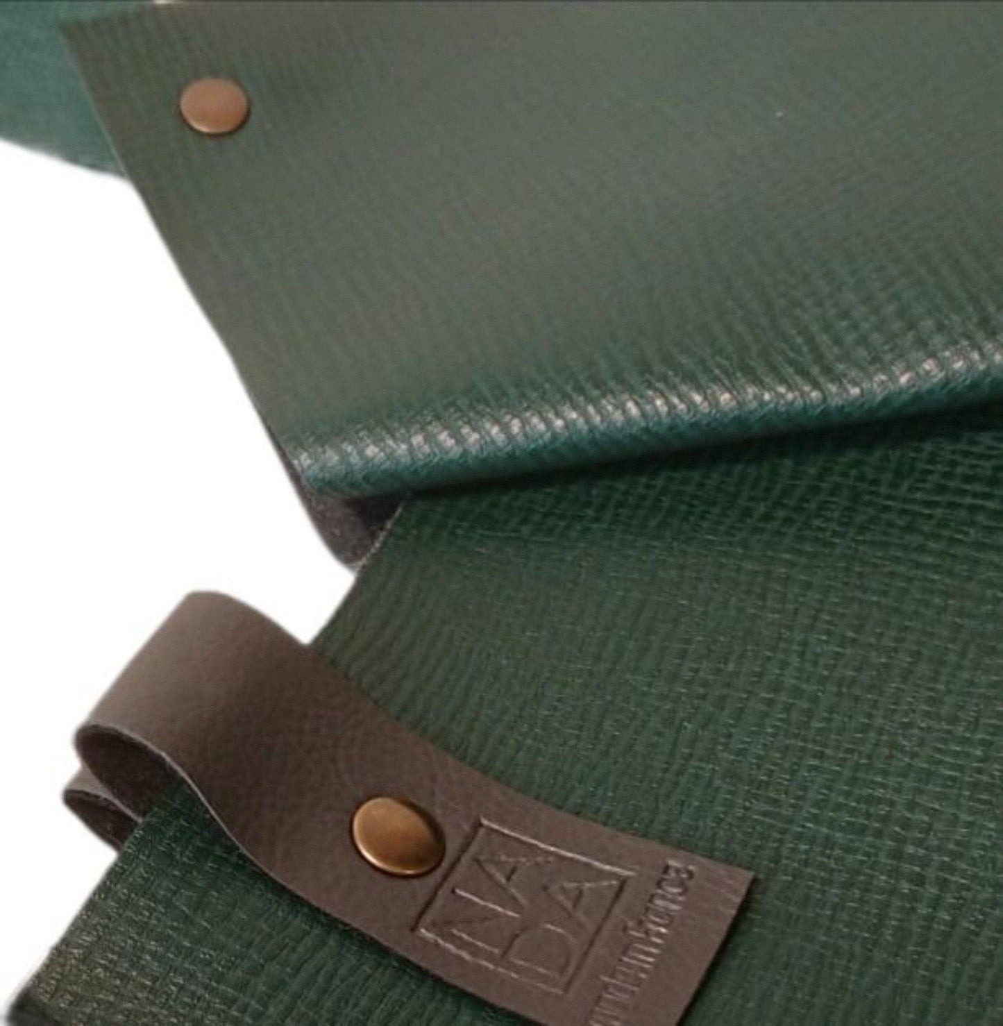 Limited Edition Hard Green Textile Tulip Bag